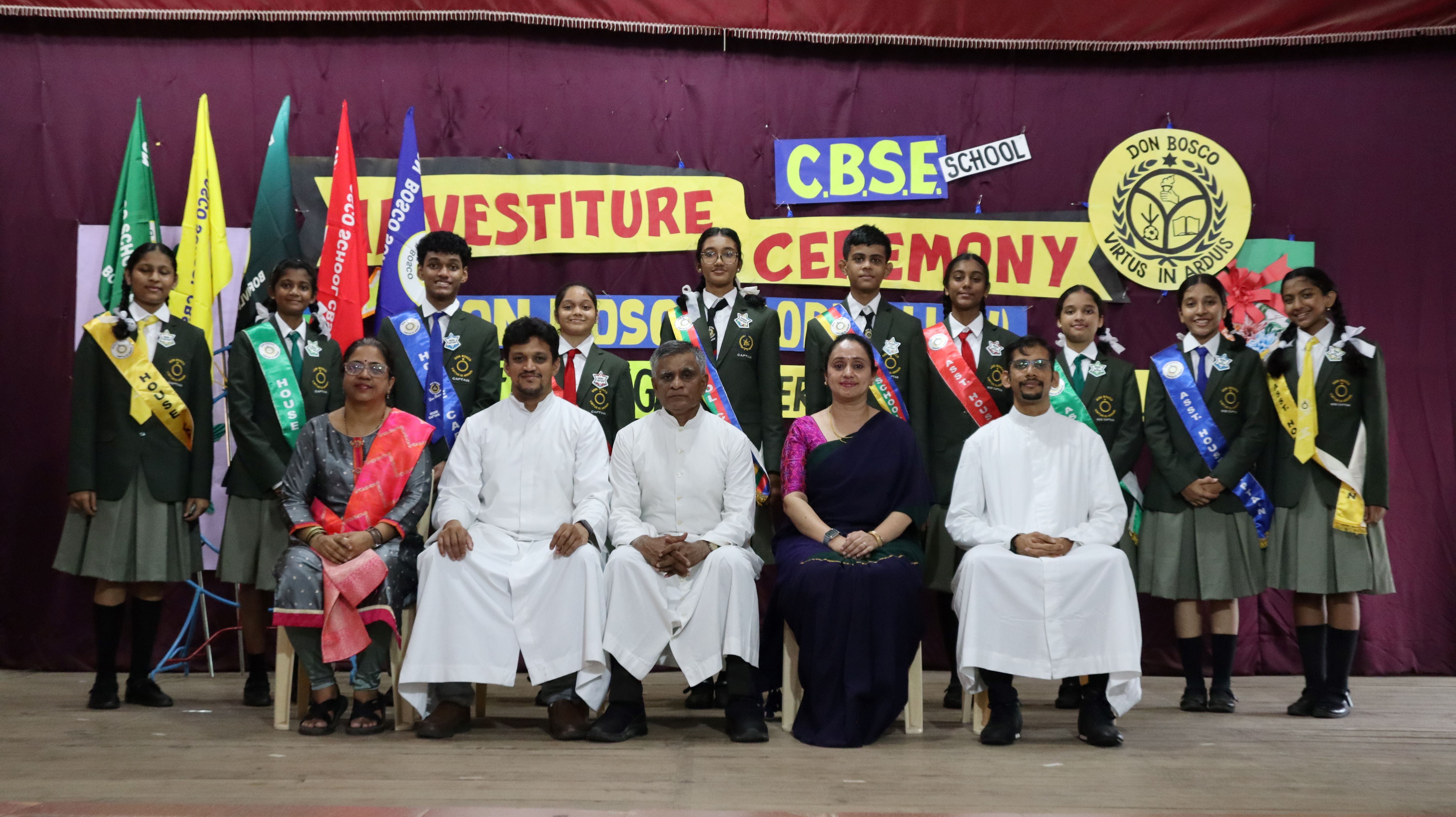 Honoring Young Leaders at Investiture Ceremony