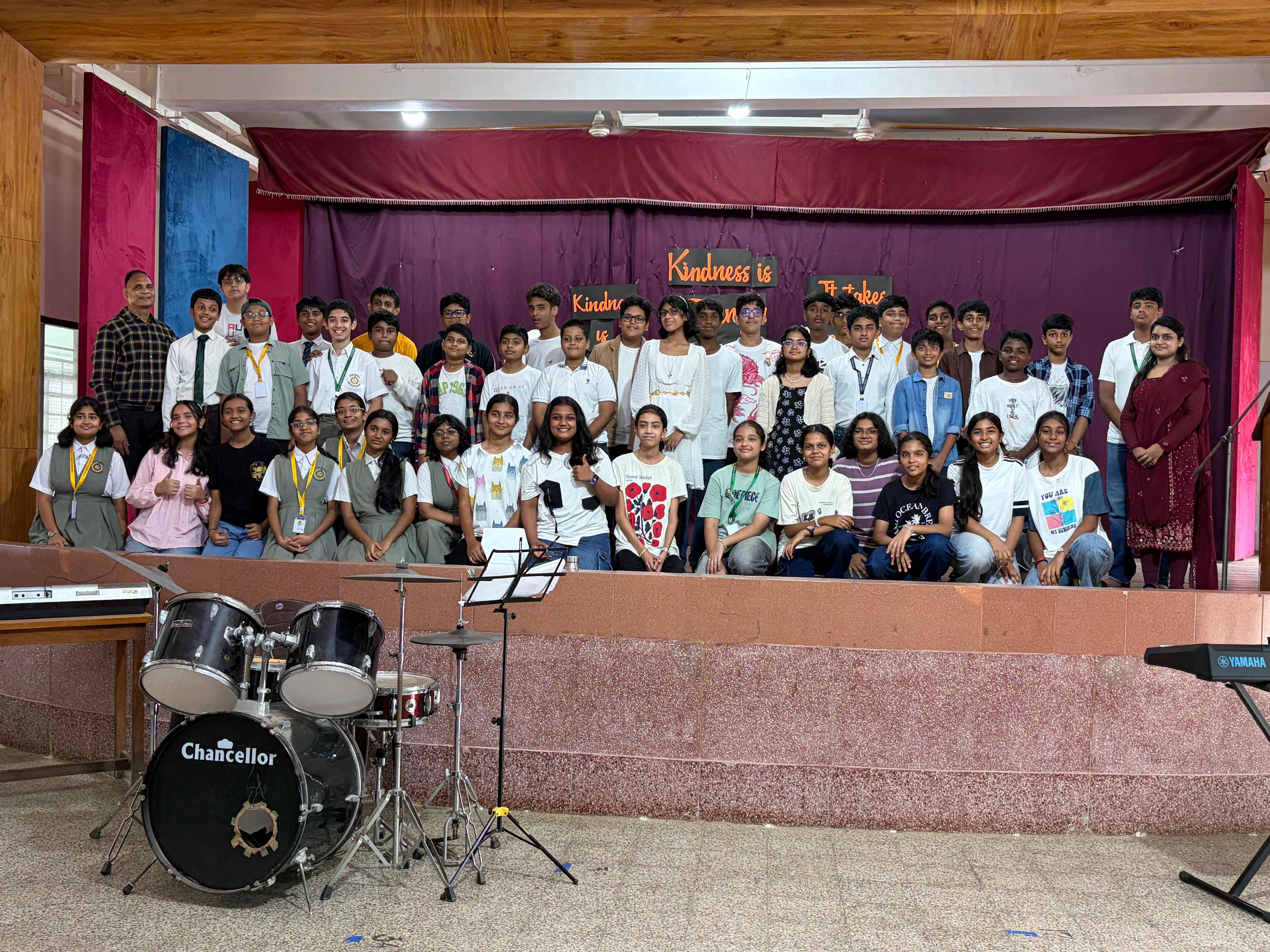 Class VIII A & B Assembly – Kindness is Strength