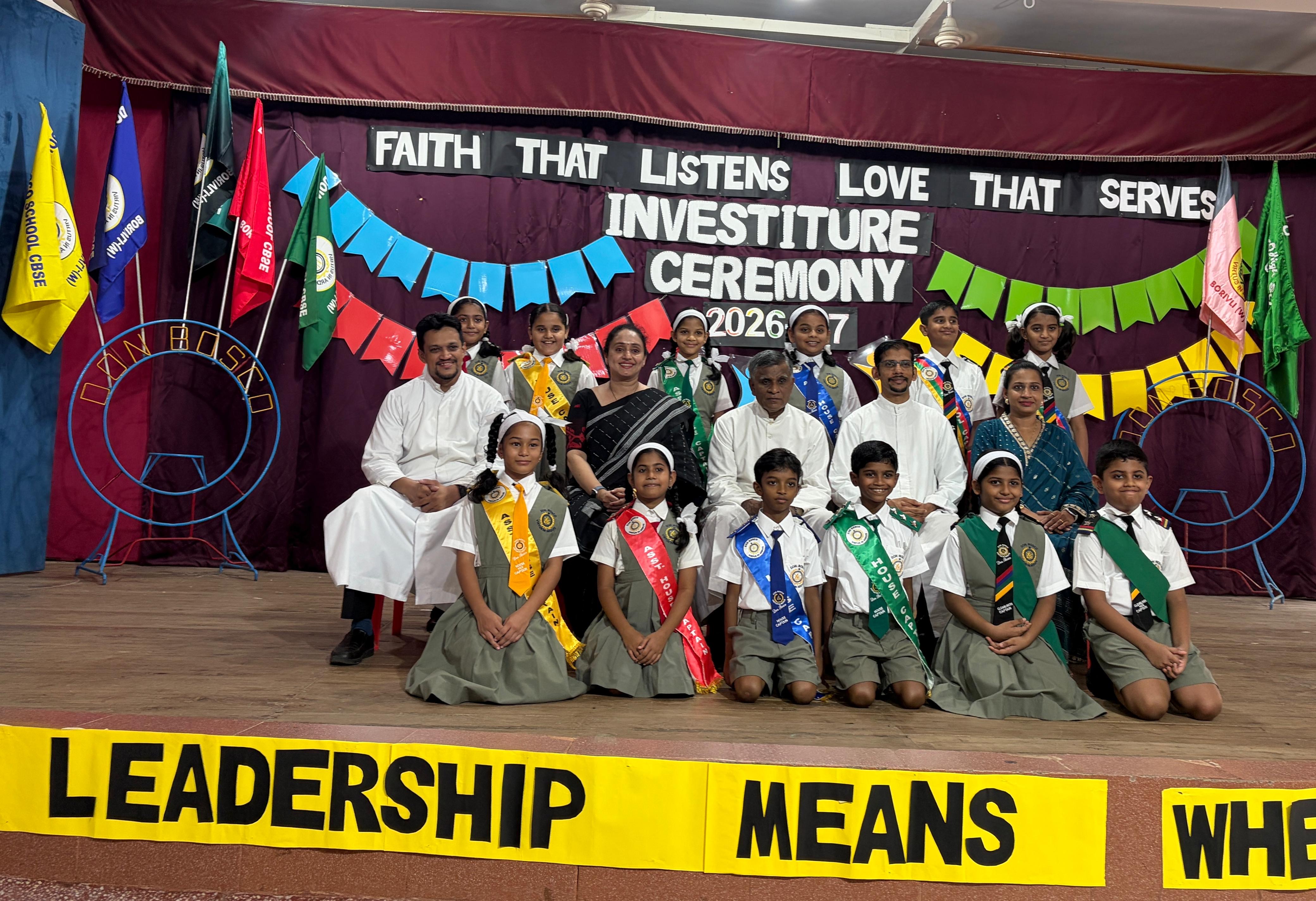 Investiture Ceremony CBSE