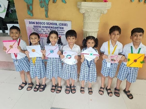 Rakhi Making Competition at Savio Kindergarten